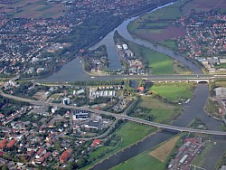 Wasserstraßenkreuz in Minden